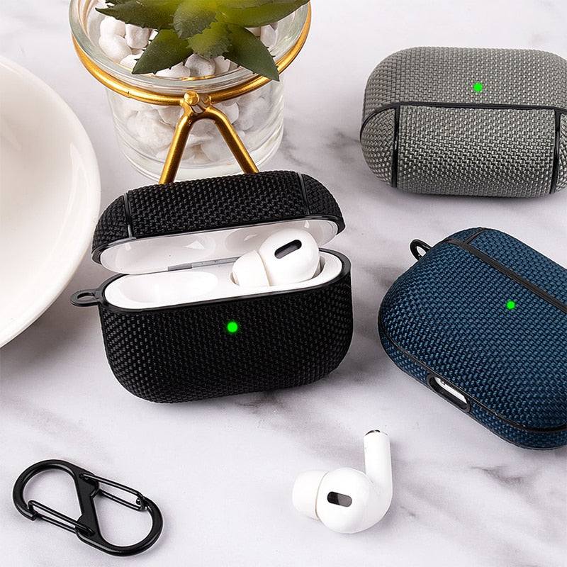 Nylon Protective Cases For Apple Airpods 1/2/Pro - Premium Airpods Cases from Dressmycell.com - Just $18.00! Shop now at Dressmycell.com Nylon Protective Cases For Apple Airpods 1/2/Pro - Premium Airpods Cases from Dressmycell.com - Just $18.00! Shop now at Dressmycell.com